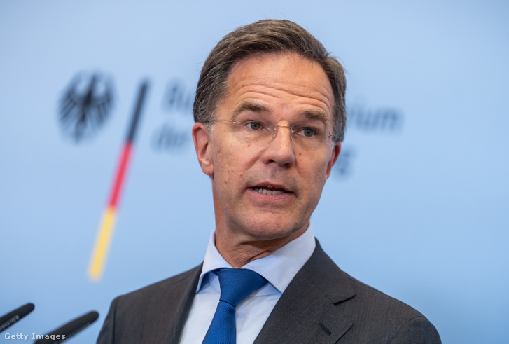 Mark Rutte Berlinben 2026. július 1-jén