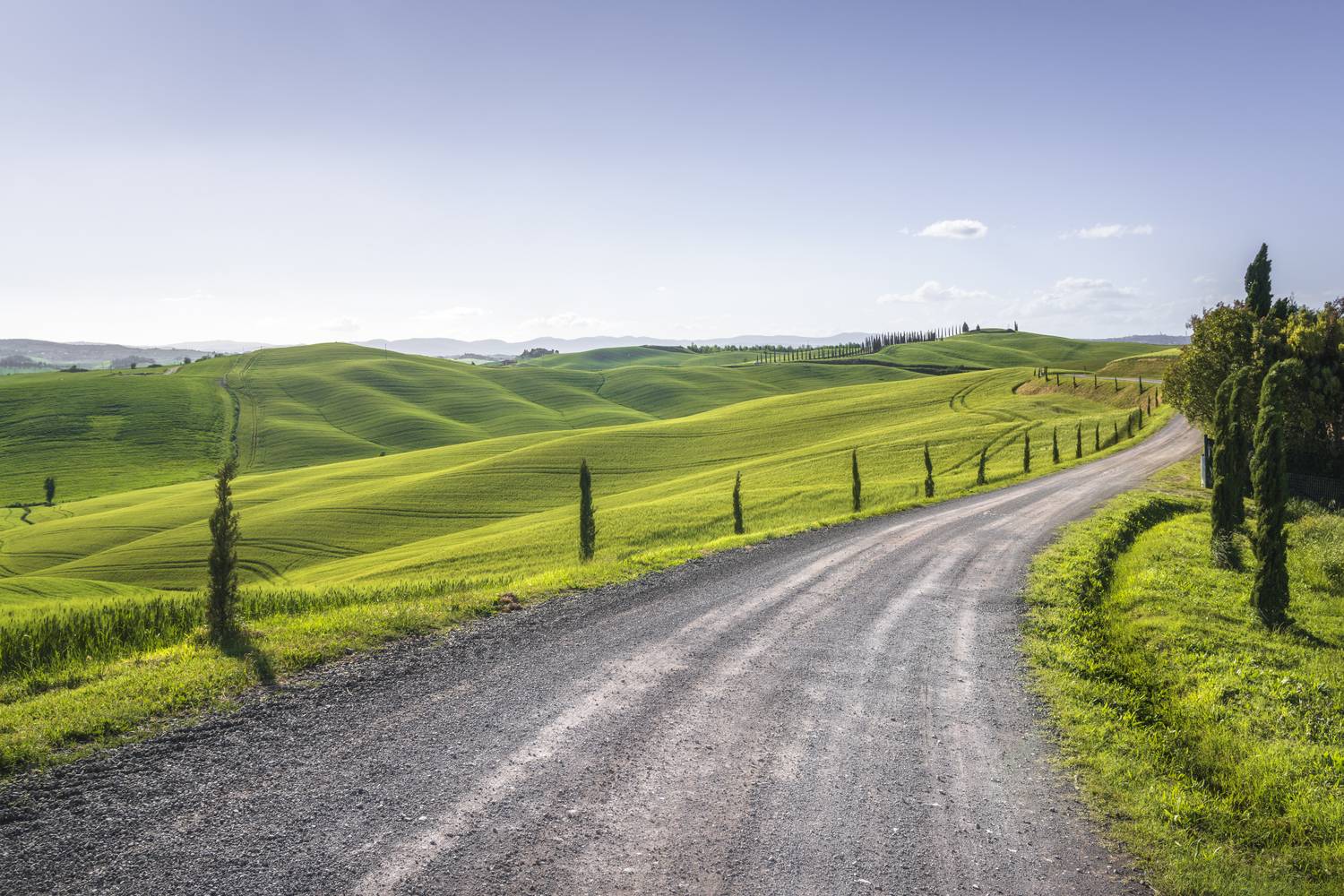 A Via Francigena átszeli az Alpokat, majd Olaszországon keresztül egészen Rómáig vezet. A teljes útvonal több mint ezer kilométer hosszú, ezért a legtöbben egy-egy szakaszát teljesítik: az egyik legnépszerűbb az Orvieto és Róma közötti rész.