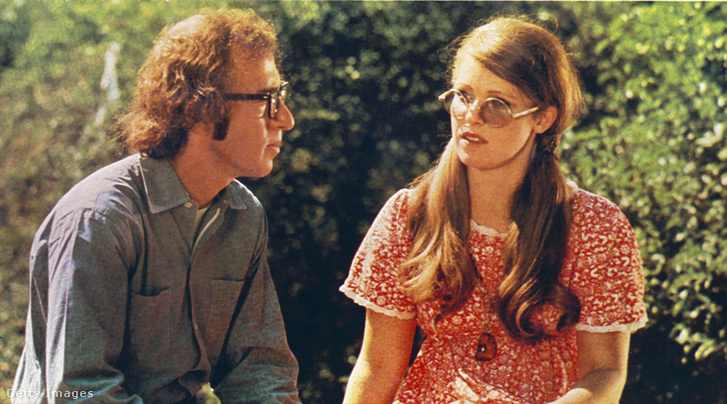 Woody Allen és Louise Lasser 1971-ben
