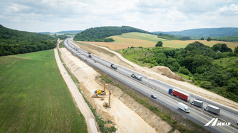 Érdekes trükköt vetettek be az M1-es építői