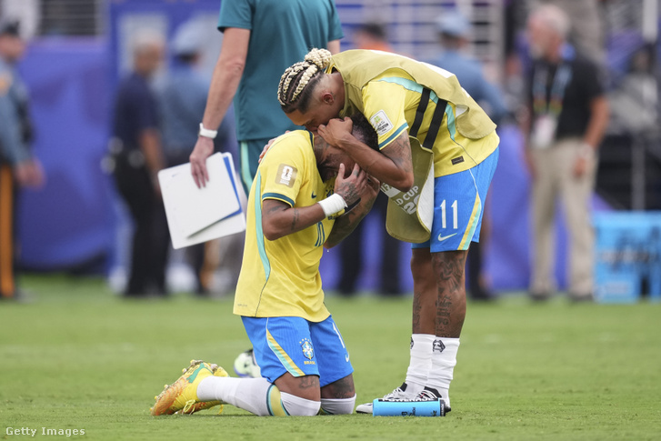 Neymar könnyeivel küszködik Brazília kiesése után a Brazília–Norvégia nyolcaddöntő mérkőzést követően 2026. július 5-én