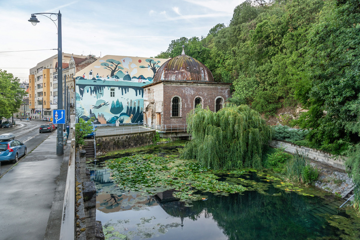 A budapesti Malom-tó és környéke ma