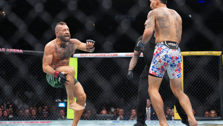 Conor McGregor visszatért, aztán néhány másodperc múlva máris sokkolta a közönséget