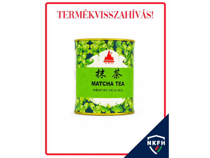 A visszahívott matcha tea