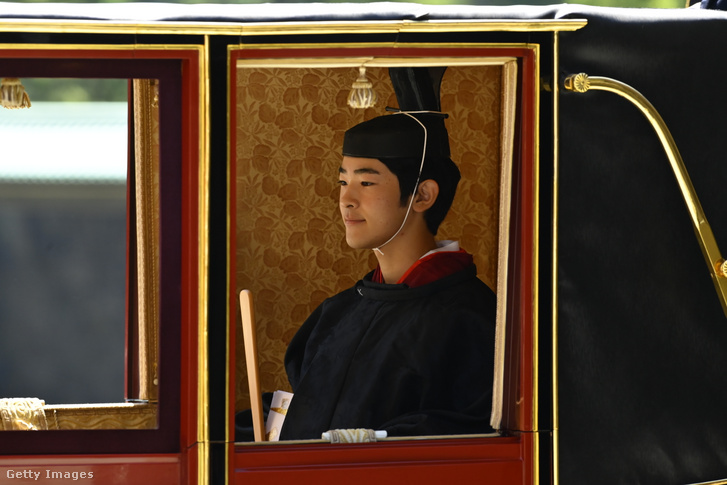 Akisino Hiszahito japán herceg 2025. szeptember 6-án
