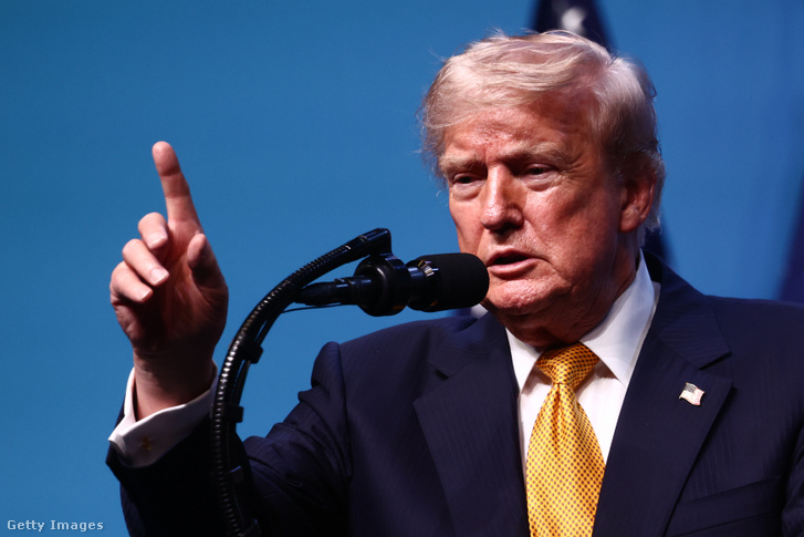 Donald Trump 2026. július 8-án