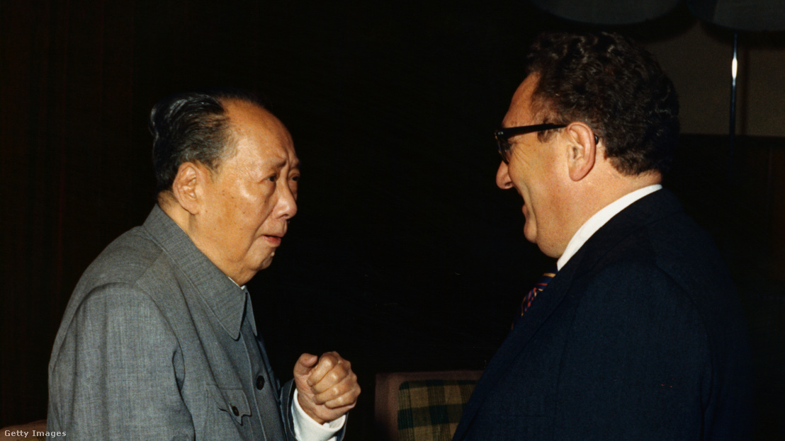 Mao Ce-tung és Henry Kissinger