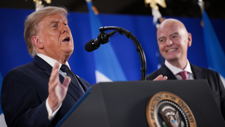 Donald Trump nem bírt magával, és alaposan odaszúrt a BL-győztes edzőnek