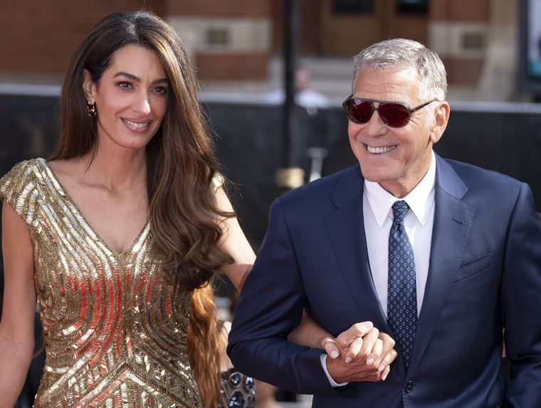 Amal és George ClooneyGeorge Clooney és Amal Alamuddin 2014