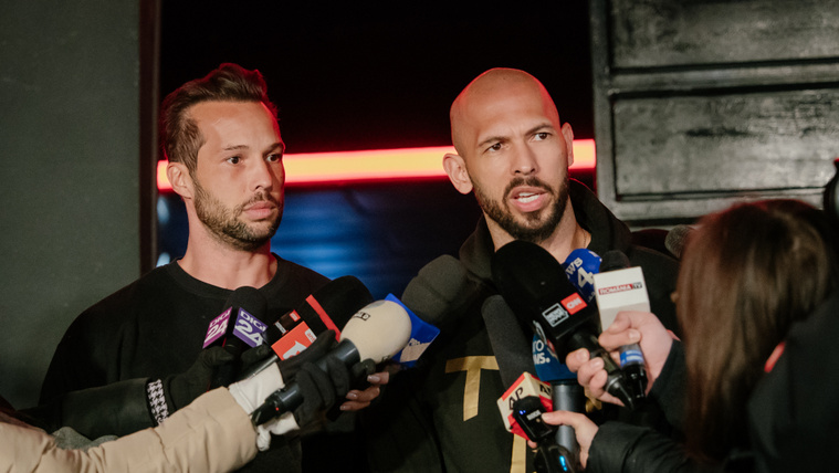 Letartóztatták Andrew Tate-et és testvérét Miamiban