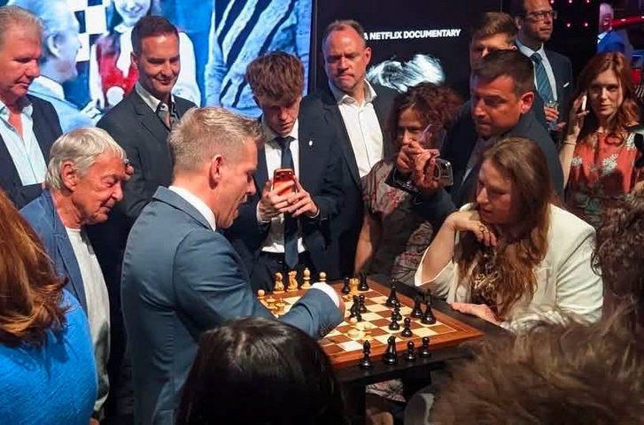 Magyar Péter és Polgár Judit