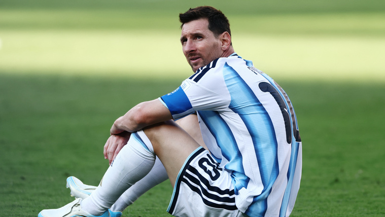 Lionel Messi teljesen összetört, ritkán lehet így látni az argentin szupersztárt