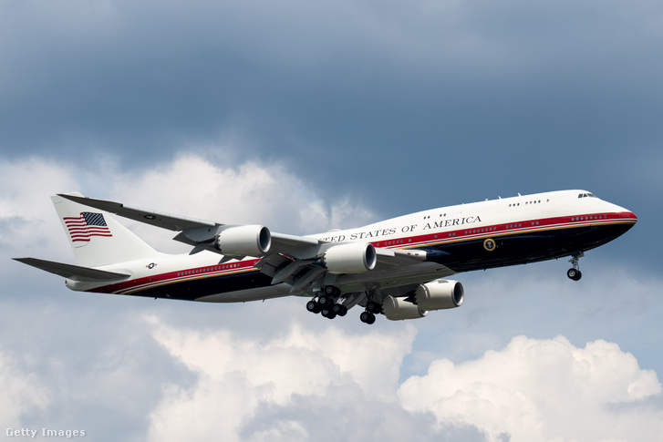 A Boeing 747-8-as típusú repülőgép