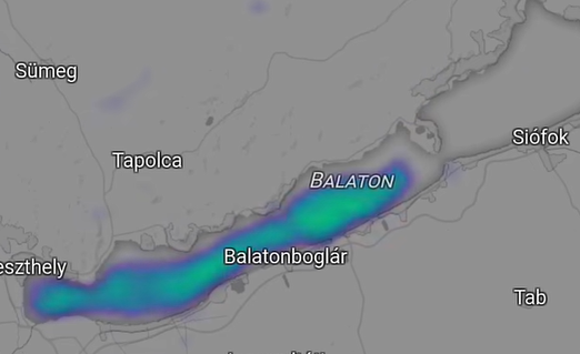 Titokzatos folt jelent meg a&nbsp;radaron a&nbsp;Balaton felett