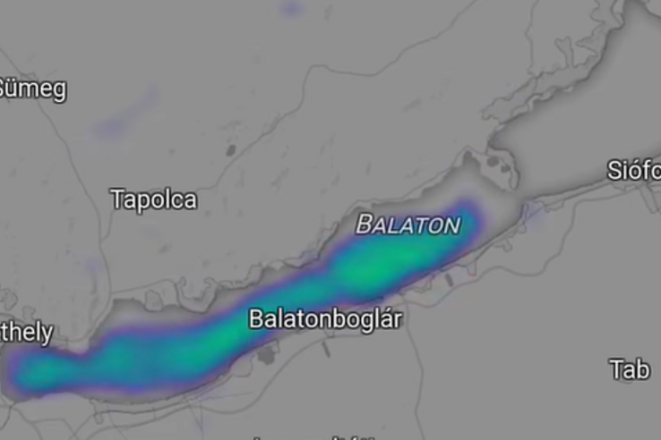 Titokzatos folt jelent meg a&nbsp;radaron a&nbsp;Balaton felett