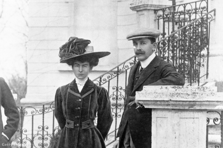 Gladys Vanderbilt és Széchenyi László 1908-ban