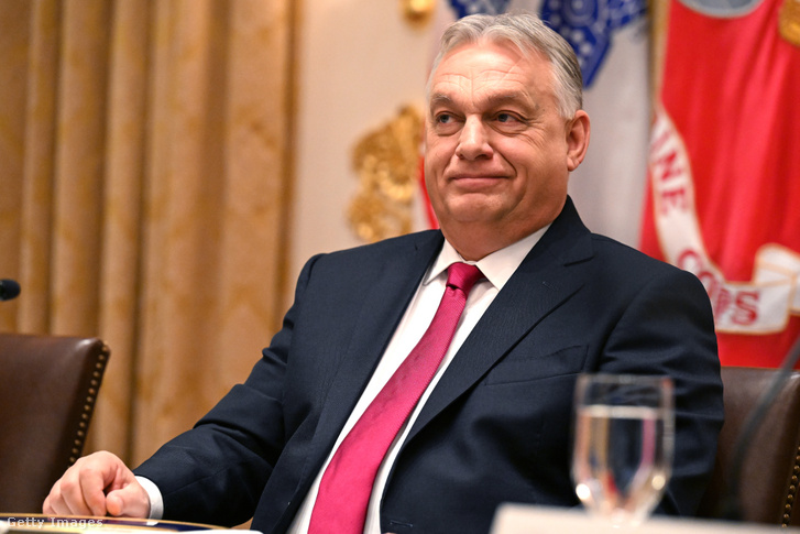 Orbán Viktor Washingtonban 2025. november 7-én