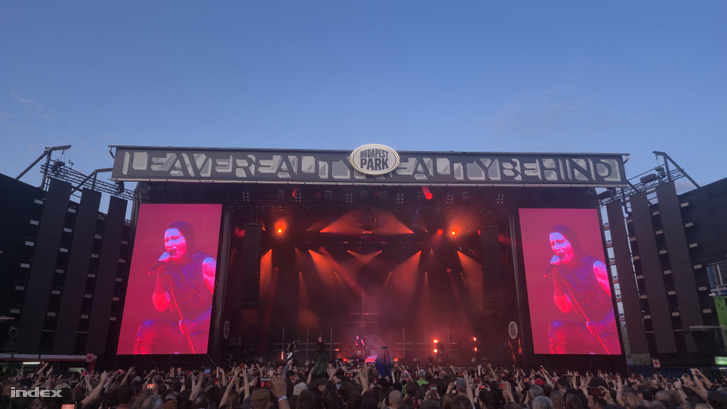 Marilyn Manson a Budapest Parkban