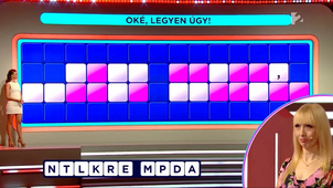 Szerencsekerék: a játékos a legutolsó pillanatig küzdött a megfejtéssel, de a végén rávágta