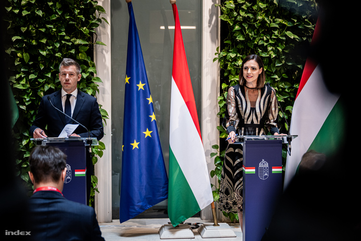 Magyar Péter és Köböl Anita