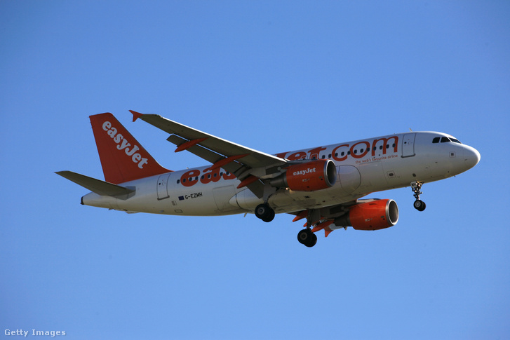 Az EasyJet egyik repülője
