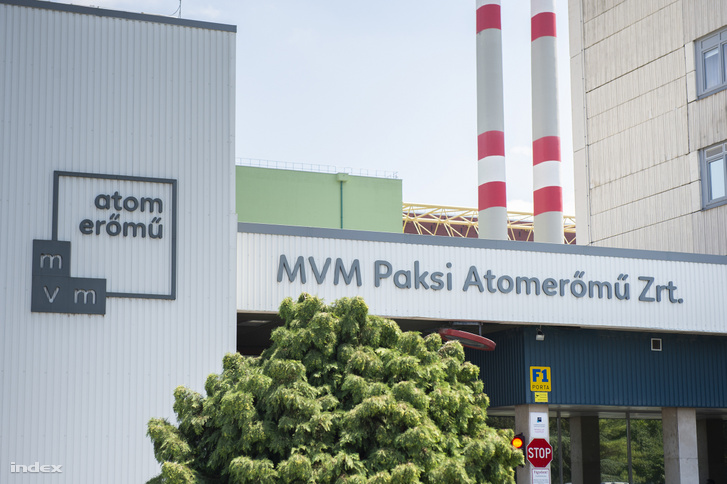 Az MVM Paksi Atomerőmű Zrt. épülete 2019. június 25-én