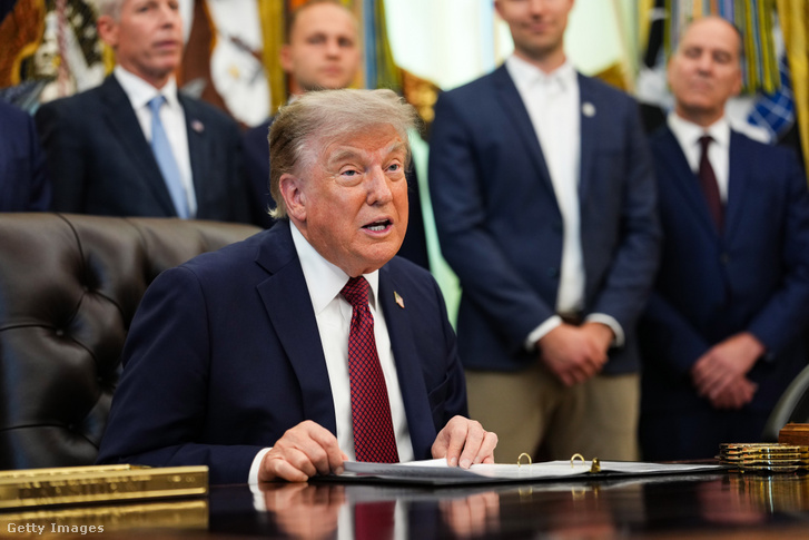 Donald Trump amerikai elnök 2026. július 24-én