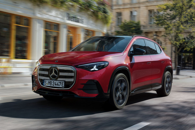Itt a vadiúj GLA, a legkisebb elektromos Mercedes