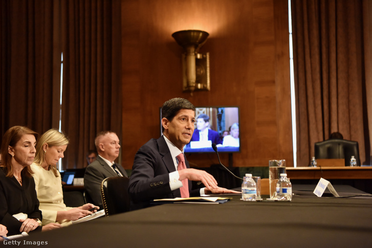 Kevin Warsh, az amerikai Federal Reserve elnöke 2026. július 15-én Washingtonban