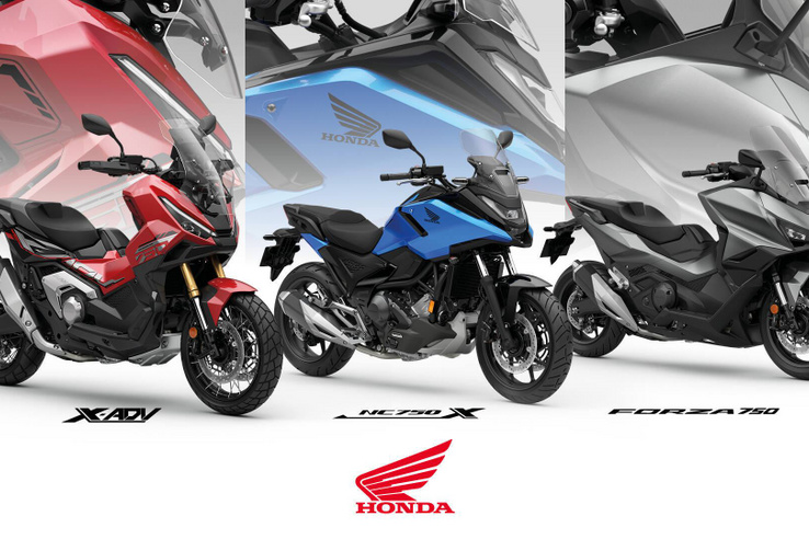 Új színeket kap 2027-re a Honda X-ADV, a Forza 750 és az NC750X
