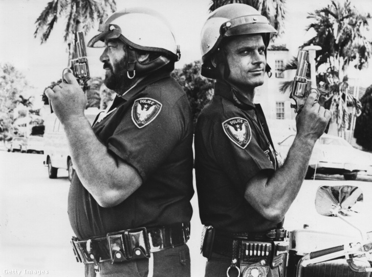 Bud Spencer és Terence Hill 1977-ben