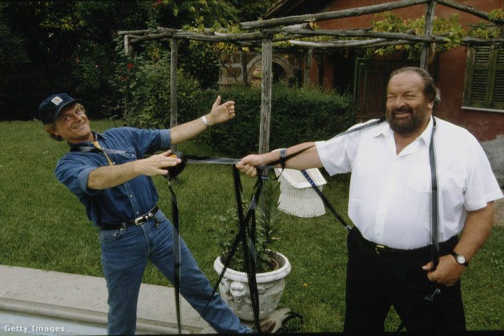 Terence Hill és Bud Spencer Rómában