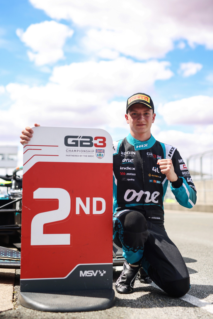 Molnár Martin második lett Silverstone-ban