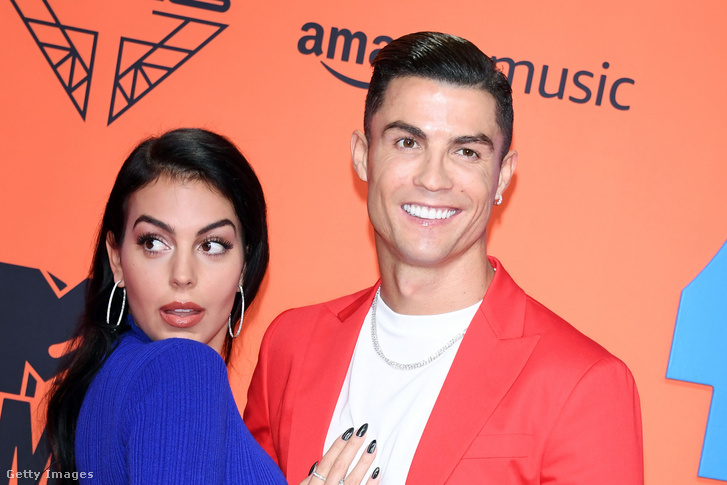 Georgina Rodríguez és Cristiano Ronaldo 2019. november 3-án