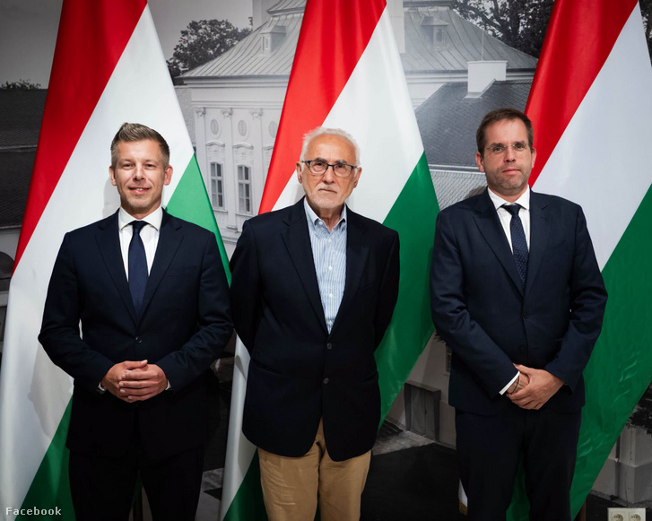 Magyar Péter, Romsics Ignác és Ruff Bálint