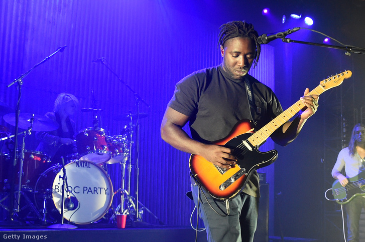A Bloc Party zenekar fellépése Los Angelesben 2015. november 5-én