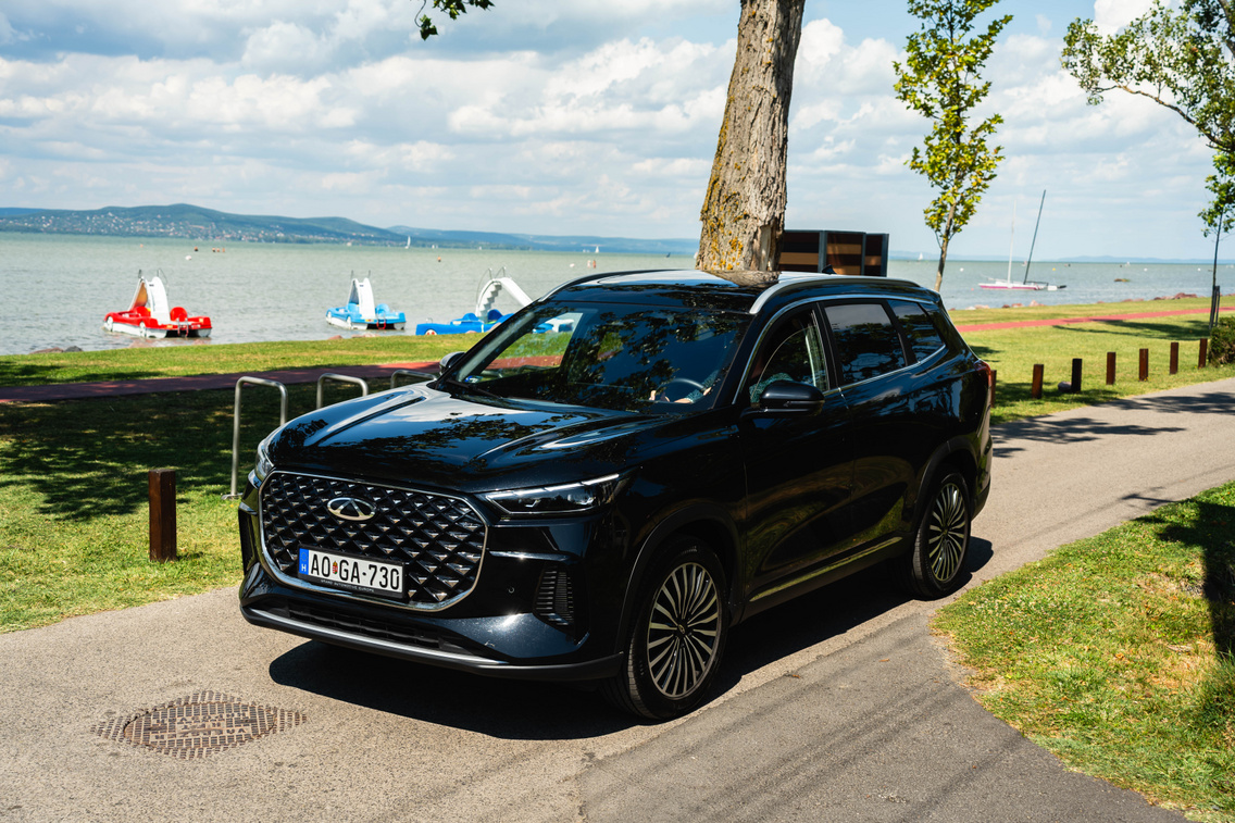Chery TIGGO a Balaton partján, Fonyód