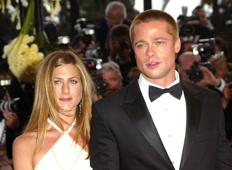 Jennifer Aniston és Brad Pitt&nbsp;Jennifer Aniston és Brad Pitt kétségtelenül ezredforduló egyik legismertebb sztárpárja volt