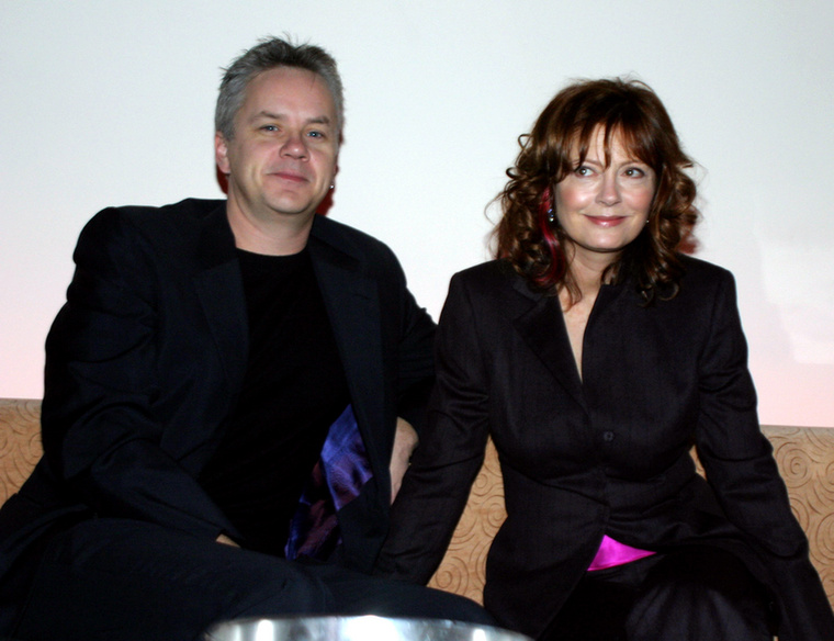 Susan Sarandon és Tim RobbinsSusan Sarandon és Tim Robbins 1988-ban, a Baseball bikák című film forgatásán szeretett egymásba