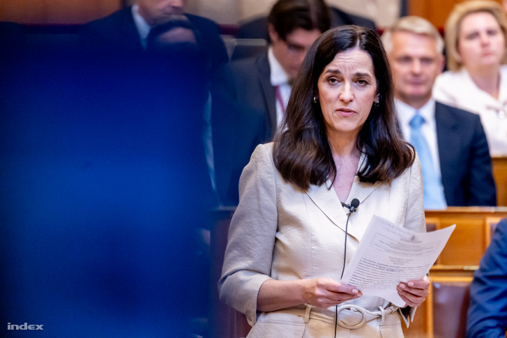 Orbán Anita beszél az Országgyűlés 2026. június 29-én