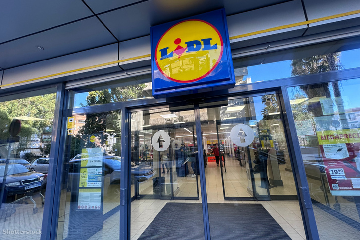 A Lidl egyik üzlete