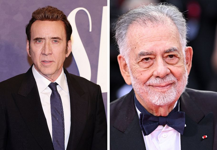 Nicolas Cage és Francis Ford CoppolaNicolas Cage hollywoodi kapcsolata egyáltalán nem távoli: a színész Francis Ford Coppola rendező unokaöccse
