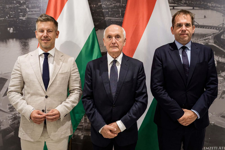 Magyar Péter, Baka András és Ruff Bálint