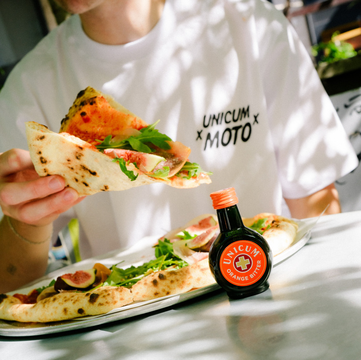Unicum x Moto pizza
