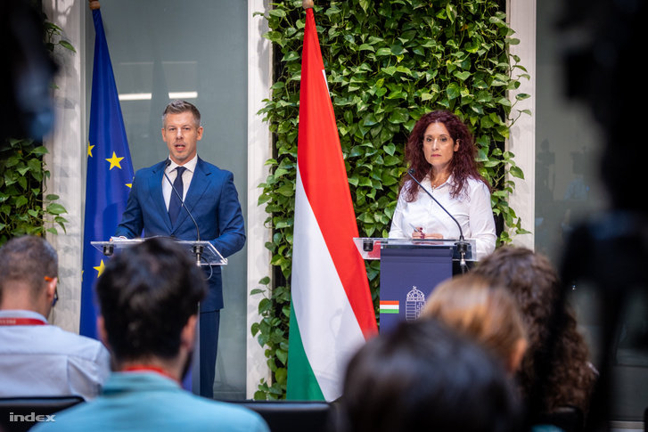 Magyar Péter és Magyar Éva 2026. augusztus 7-én