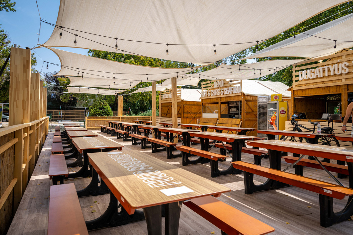 A Food Paradise-ban többek között a Tuning Burger, a 101Bistro és a Digó kínálatából válogathatunk majd
