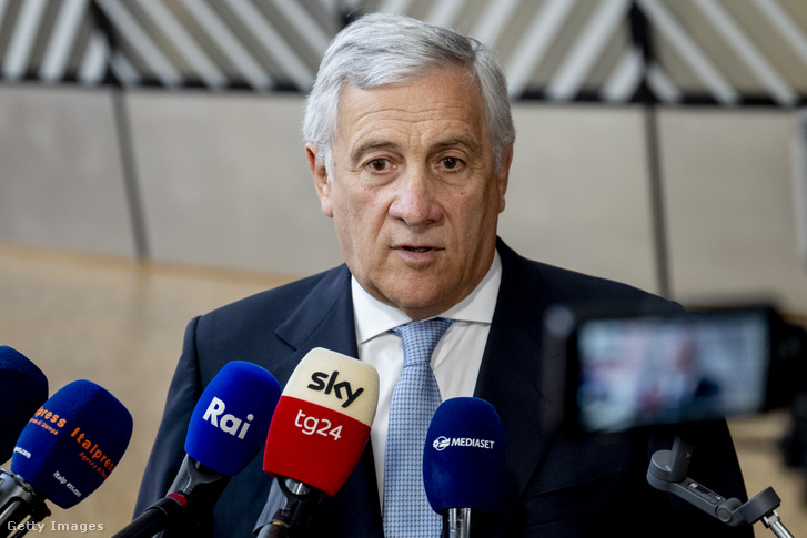 Antonio Tajani 2026. július 13-án