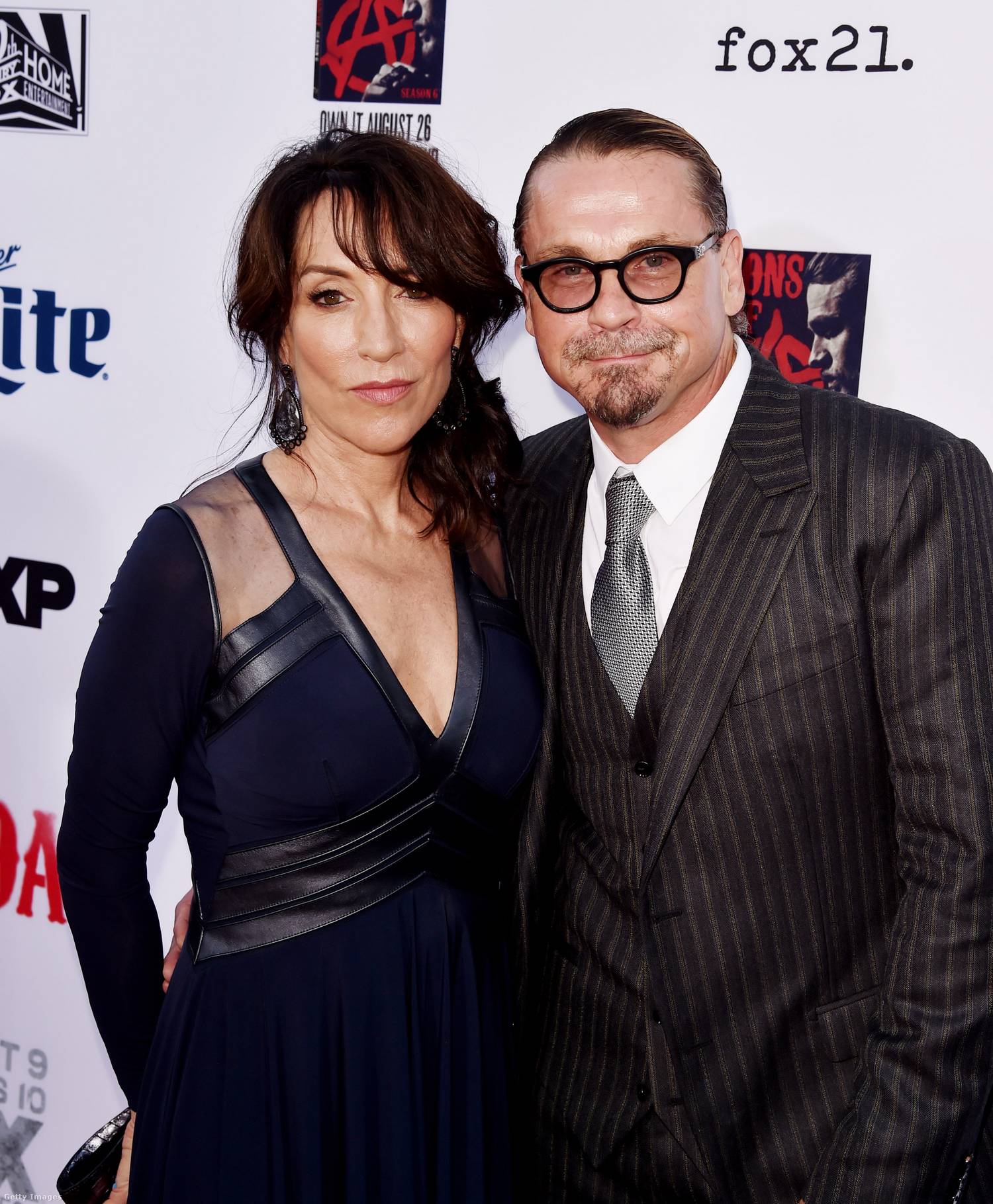 Katey Sagal és a férje.