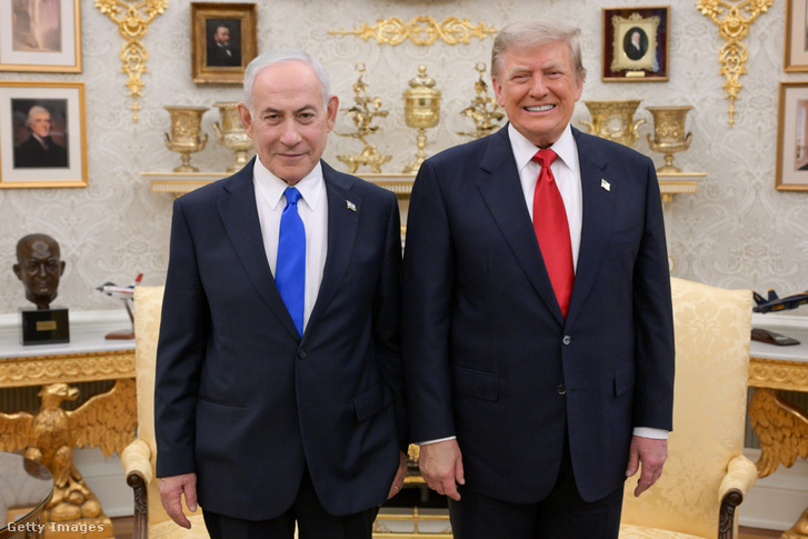 Bejamin Netanjahu és Donald Trump