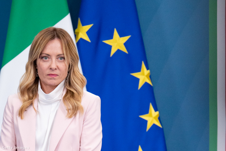 Giorgia Meloni 2026. június 12-én